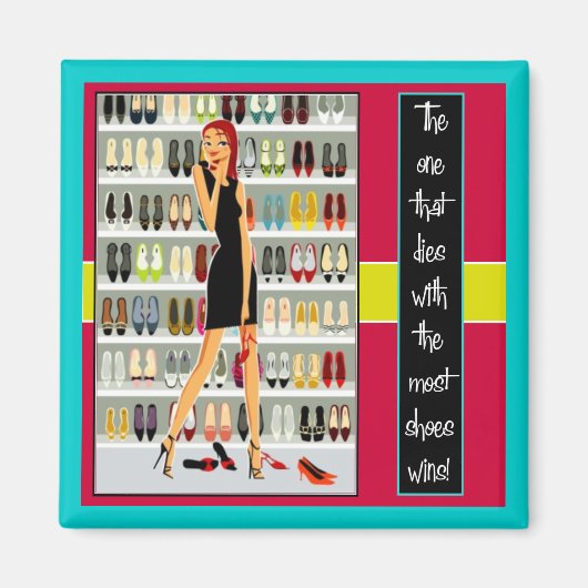 シューズのダイバマグネット マグネット (正面)