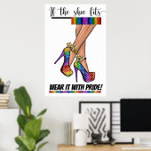 シューズもしフィット…ポスター ポスター (ホームオフィス)