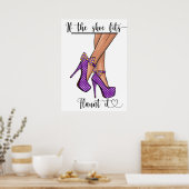 シューズもしフィット…ポスター ポスター (キッチン)