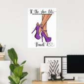 シューズもしフィット…ポスター ポスター (ホームオフィス)