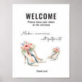 シューズオフゲストサインエアーブン ポスター (正面)