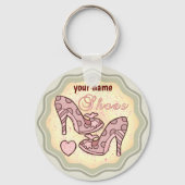シューズキーチェーンが大好き キーホルダー (正面)