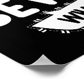 シューズープン裁縫キルティングクロシェティング ポスター (角)