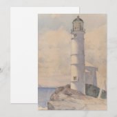 シューズ島ライトハウス | Childe Hasssam (正面/裏面)