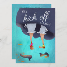 シューズ面白いハロウィーンパーティーアクアをキックオフ