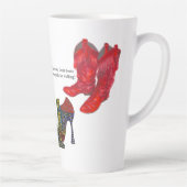 シューズ、シューズ、長靴 カフェラテマグ (右)