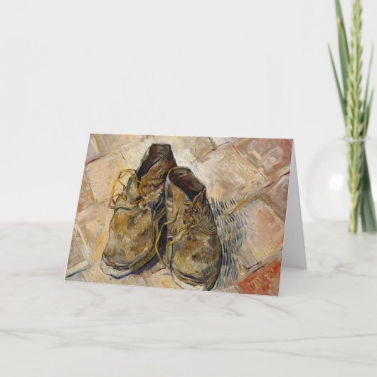 シューズ | ビンセント・ヴァン・ゴッホ カード (正面)
