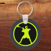 シューティンググリーン キーホルダー (正面)