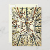 シューテチュリアステカ死の神 ポストカード (正面/裏面)