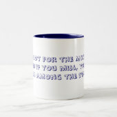 シュートのため月のマグ ツートーンマグカップ (中央)