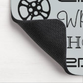 シュートを編集しますフィルム巻き枠を書いて下さい マウスパッド (コーナー)