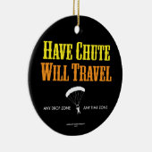 シュートを走行します持って下さい セラミックオーナメント (右)