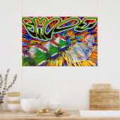 シュートゴールサッカーポスター ポスター (キッチン)