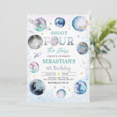 シュートフォーザスターズ宇宙4th誕生日パーティー 招待状 (スタンド正面)