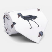シュービル鳥の漫画イラストレーション ネクタイ (ロール)