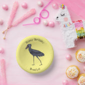 シュービル鳥の漫画イラストレーション ペーパーボウル (パーティー)