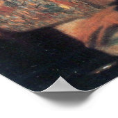 シューベートアットザピアノバイグスタフクリムト ポスター (角)