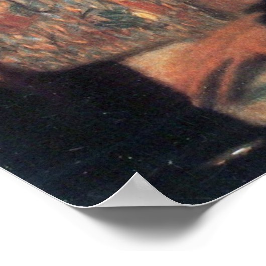 シューベートアットザピアノバイグスタフクリムト ポスター (角)