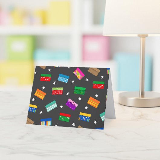 シューボックススターサンキューカード – グレー サンキューカード