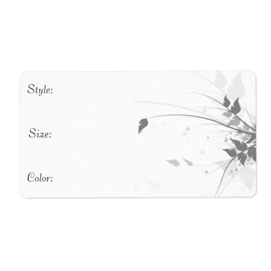 シューボックスラベル ラベル (正面)