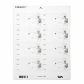 シューボックスラベル ラベル (フルシート)