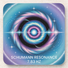 シューマン共振7.83Hz プラスティック コースター セット