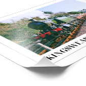 シュームトレイン，キングズウェア，デボン フォトプリント            (角)