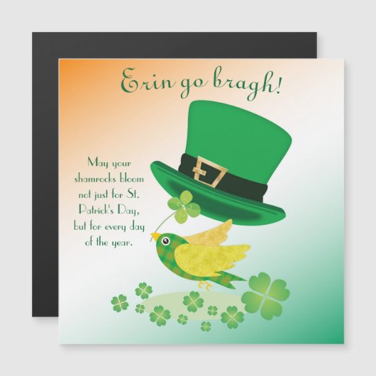 シューメーカーのラッキーフライト磁気カード (正面/裏面)