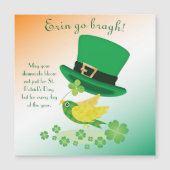 シューメーカーのラッキーフライト磁気カード (正面)