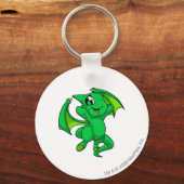 シューユルグリーン キーホルダー (正面)
