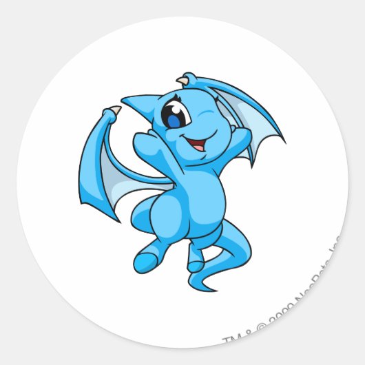 シューユルブルー ラウンドシール (正面)