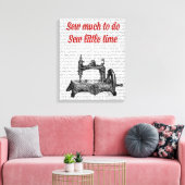 シューリトルタイムイラストレーション キャンバスプリント (インサイチュ (リビング))