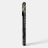シュールなサイバーパンク都市 iPhoneケース (左側面)