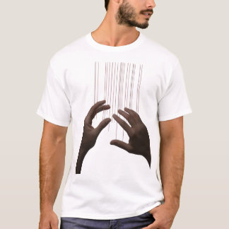 シュールなパペットハンド グラフィックTシャツ - コンセプトアート Tシャツ
