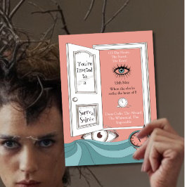 シュールなパーティー 現代シュールレアル主義の奇妙な世界へ、ご招待します 招待状