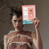 シュールなパーティー 現代シュールレアル主義の奇妙な世界へ、非日常のパーティーのお誘い 招待状