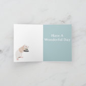 シュールなラットウェイター 編集可能 カード (内部)