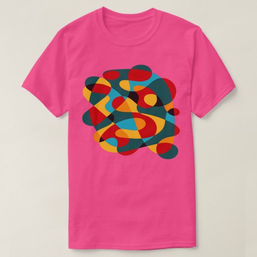 シュールな形 ミロ風11 Tシャツ (デザイン正面)