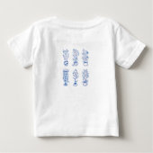 シュールな海洋植物 ベビーTシャツ (裏面)