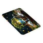 シュールな滝のキッチン装飾アート ティーセット マグネット (右側)