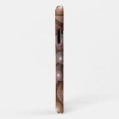 シュールな輝きの花 モダン・アブストラクト・フラクタルアート Case-Mate iPhoneケース (裏面/右)