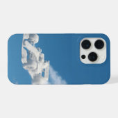 シュールな雲レーサーiPhoneケース iPhoneケース (裏面横)