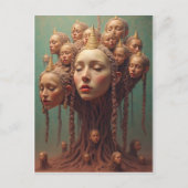 シュールの夢の風景 ポストカード (正面)