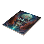 シュールスカルゴシック様式ホラーアート タイル (側面)