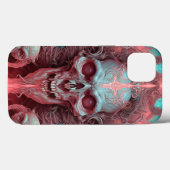 シュールスカルゴシック様式ホラーアート Case-Mate iPhoneケース (裏面 (横))