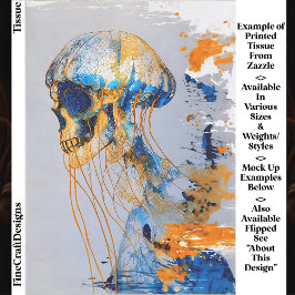 シュールスカル海、水彩EE9Lデコペ 薄葉紙