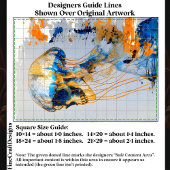 シュールスカル海、水彩EE9Lデコペ 薄葉紙