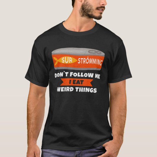 シュールストームフィッシュスズとドイツ文字 Tシャツ (正面)