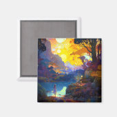 シュールファンタジーランドスケープ マグネット (正面/裏面)