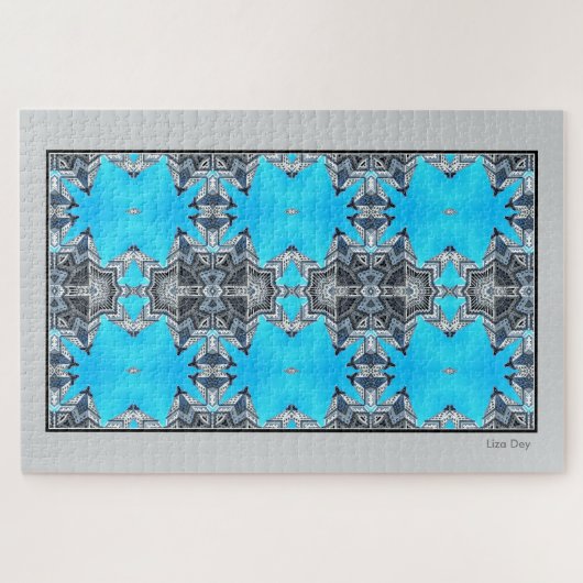 シュールランドマーク抽象芸術ジグソーパズル1 ジグソーパズル (横)